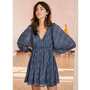Sézane Evy Dress in Palermo Print